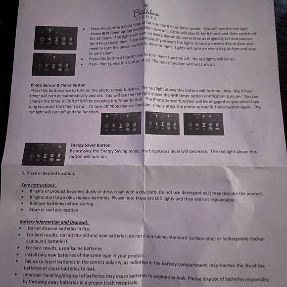 Bethlehem Lights 9’ Multi-Colored Lighted Garland - Picture 6 of 7